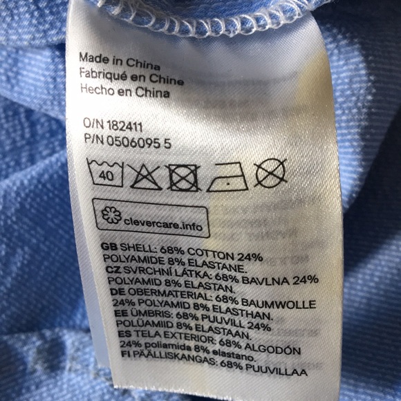 H&M one-shoulder ruffle blouse - Picture 8 of 9